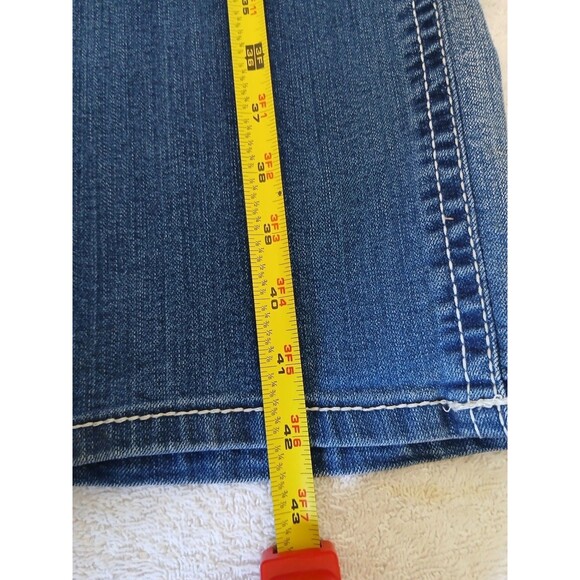 Wallflower Luscious Curvy Fit Women’s Jeans Size 14 Plus Long Blue Stretch Denim - Picture 10 of 16